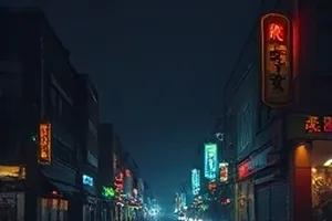 《第七号夜班》拆解稿封面，夜间值班台与冷白灯光对比
